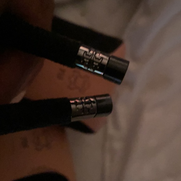 NIB BLK SUEDE TORY BURCH HEELS - Picture 3 of 3